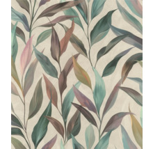 Tapete mit Blätterdesign