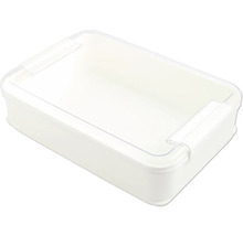 Aufbewahrungsbox aus Kunststoff mit transparentem Deckel
