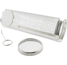 Grillkorb aus Metall mit Zubehör