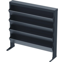 Ansicht eines Lamellenzauns