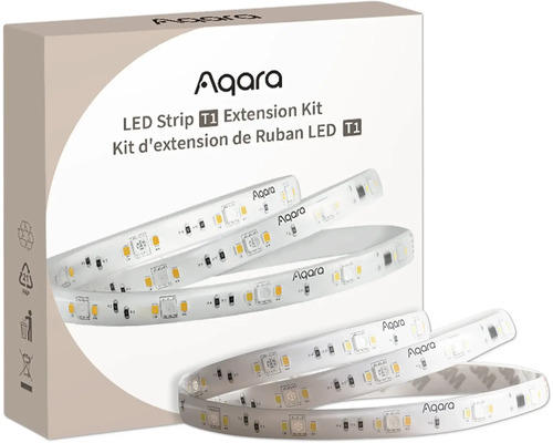Aqara LED Strip T1 Erweiterungskit in der Verpackung.
