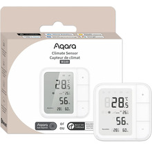 Aqara Klimasensor W100 in Verpackung und als Einzelgerät