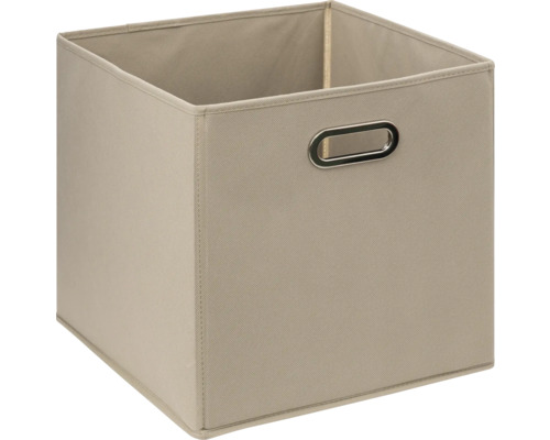 Quadratische Aufbewahrungsbox aus Stoff mit Griff