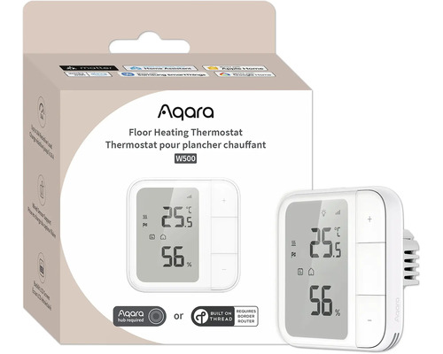 Aqara Fußbodenheizung Thermostat W500 in Verpackung