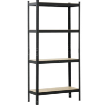 Metallregal mit vier Regalböden