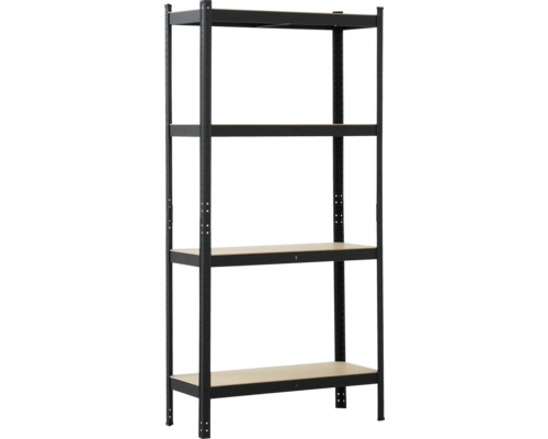 Metallregal mit vier Regalböden