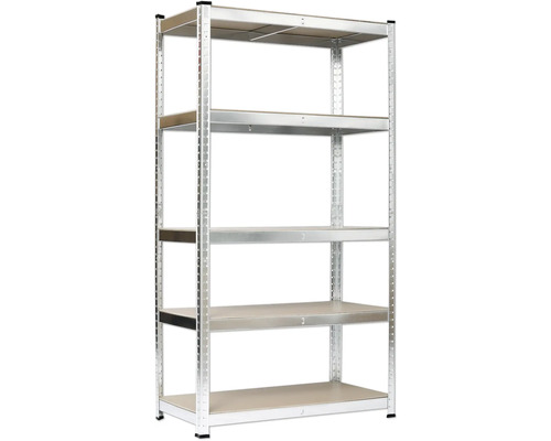 Regal mit fünf Ebenen für Lagerung und Organisation