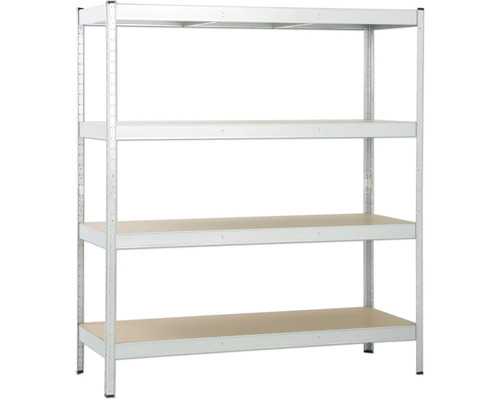 Metallregal mit vier Regalböden