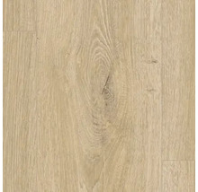 Nahaufnahme eines Laminatbodens mit Holzoptik