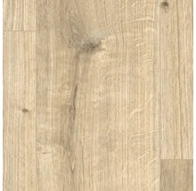 Nahaufnahme von Laminatboden in Holzoptik