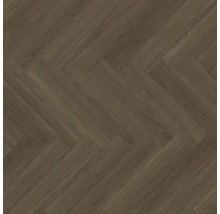 Holzboden in Fischgrätmuster