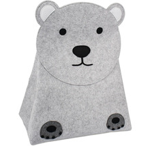 Aufbewahrungskorb aus Filz in Bärenform