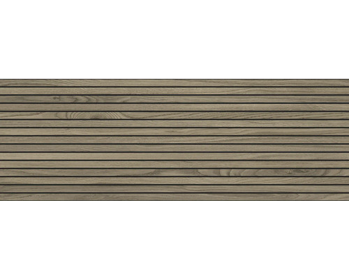 Muster zur Wandfliese SKIEN Ash Holzpaneel mit horizontaler Ausrichtung