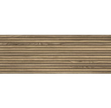 Holzpaneel mit Lamellenstruktur