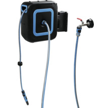 Aufroller für Gartenschlauch mit Wasserhahnanschluss