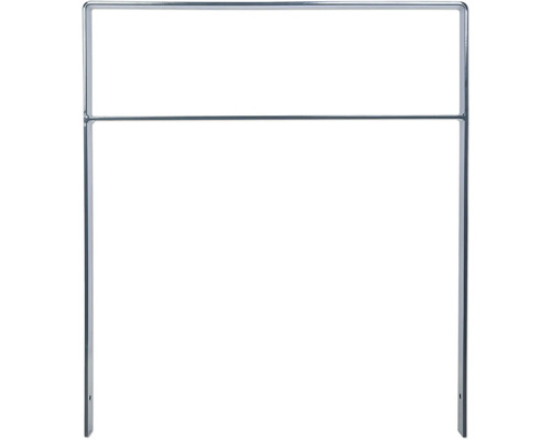 Fahrradanlehnbügel Schulte zum einbetonieren 115x100 cm anthrazit Metall Kleiderständerrahmen