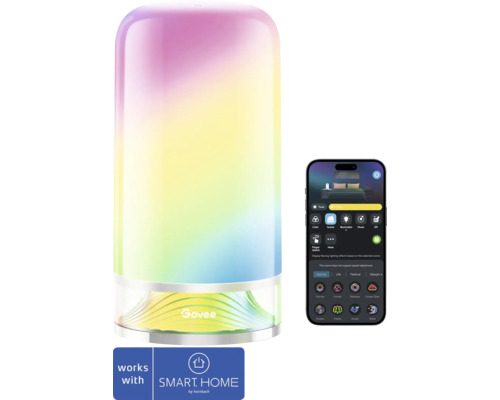 Govee Tischleuchte mit Smartphone-App Steuerung und Smart Home by Hornbach Logo