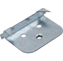 Metallbefestigung mit Löchern für Schrauben