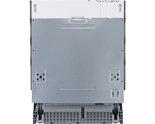 Rückansicht eines Geschirrspülers zur Veranschaulichung der Installation