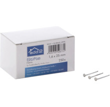 Schachtel Profilkrallenstifte, Größe 1,6 x 25 Millimeter, Inhalt 250 Stück