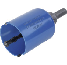 Wolfcraft Lochsäge mit Zentrierbohrer, 50 mm