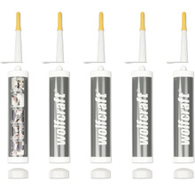 Mehrere Kartuschen mit Montagekleber der Marke Wolfcraft