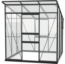 Gewächshaus mit Rahmen und transparenten Paneelen