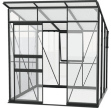 Gewächshaus mit Schiebetür und Fenster