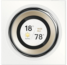 Digitales Thermostat mit Temperaturanzeige und Wettervorhersage