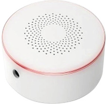 Runder Rauchmelder mit Löchern