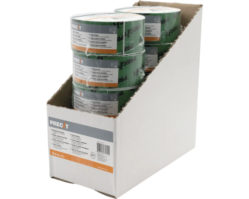 Packung flexible Klebebänder in weißem Karton