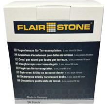 Fugenkreuze für Terrassenplatten, 5 Millimeter, Inhalt 50 Stück