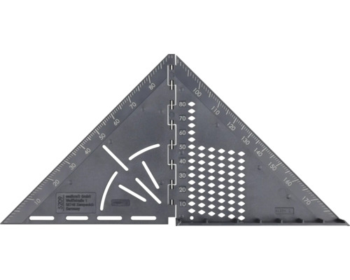 Winkelmesser aus Aluminium mit Skala