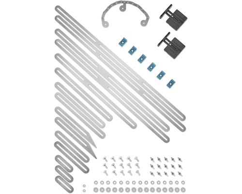 Wolfcraft Paneelbefestigung Set mit Montageelementen