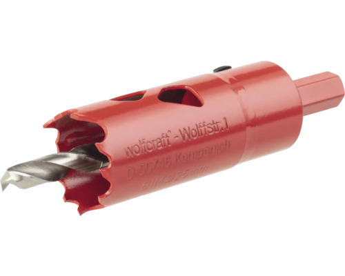 Wolfcraft Lochsäge mit Zentrierbohrer