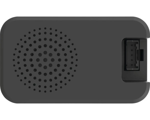 Elektronisches Gerät mit Lautsprecher und Anschluss