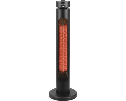 Eurom Logo auf einer Heizsäule