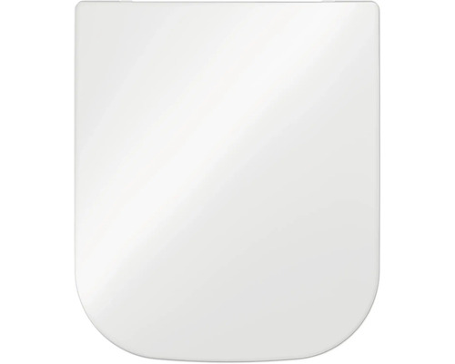 Weißer Toilettendeckel