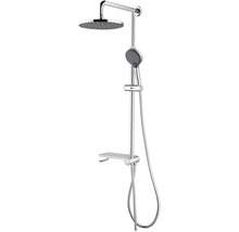 Duschsäule mit Kopfbrause und Handbrause