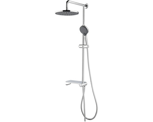 Duschsäule mit Kopfbrause und Handbrause