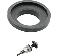 Toilettenanschluss-Set mit Dichtung und Befestigungsmaterial