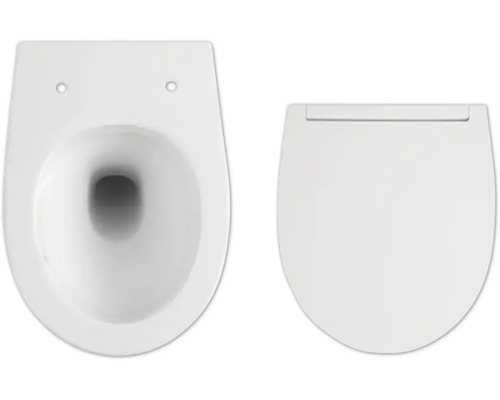 Keramik-WC-Becken mit Toilettendeckel