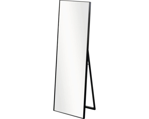 Rechteckiger Standspiegel mit Rahmen