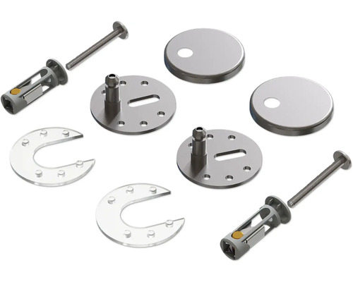 Jungborn Scharnier zu WC TWO edelstahl Befestigungsmaterial für ein Hänge-WC im Detail