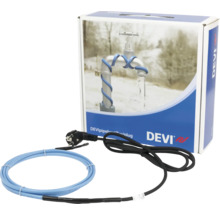 Rohrbegleitheizung mit Stecker und Verpackung