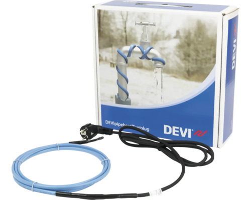 Danfoss Rohrbegleitheizung DEVIpipeheat™ 5 m Rohrbegleitheizung mit Stecker und Verpackung