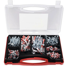 Sortimentskasten mit Schrauben und Dübeln