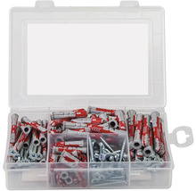 Sortimentskasten mit Dübeln und Schrauben