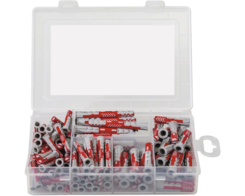 Sortimentskasten mit Kunststoffdübeln