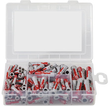 Sortimentskasten mit einer Auswahl an Dübeln